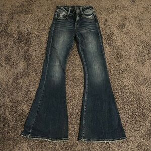 KanCan ultra high rise flare jeans size 25